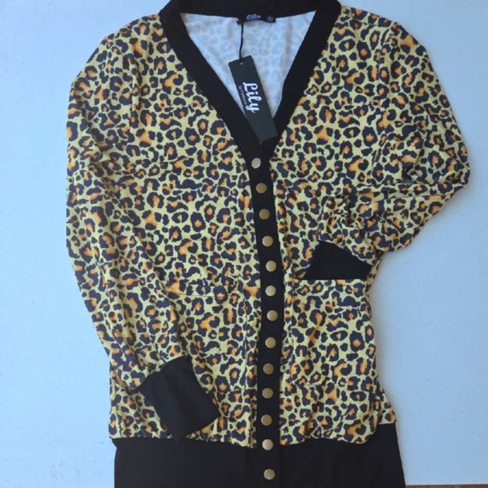 Lily Women's Leopard Print Sweater